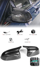 Dry Carbon Fiber Mirror Caps M Style Replace for BMW X3 G01 X4 G02 X5 G05 X6 G06 X7 G07 2019+ mc157