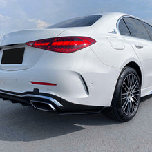 Rear Bumper Splitters Side Canards Kits for Mercedes C-Class W206 C200 C260 C300 AMG 2022+