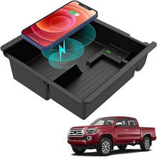 Car Wireless Phone Charger for Toyota Tacoma 2016-2023 Storage Box