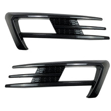 Fog Light Bumper Vent Trim For VW Golf 7 MK7 TSI TDI 2013–2016 Gloss Black