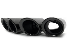 Black Exhaust Tips For 2017-2023 Porsche Panamera 971 Base Muffler Pipe