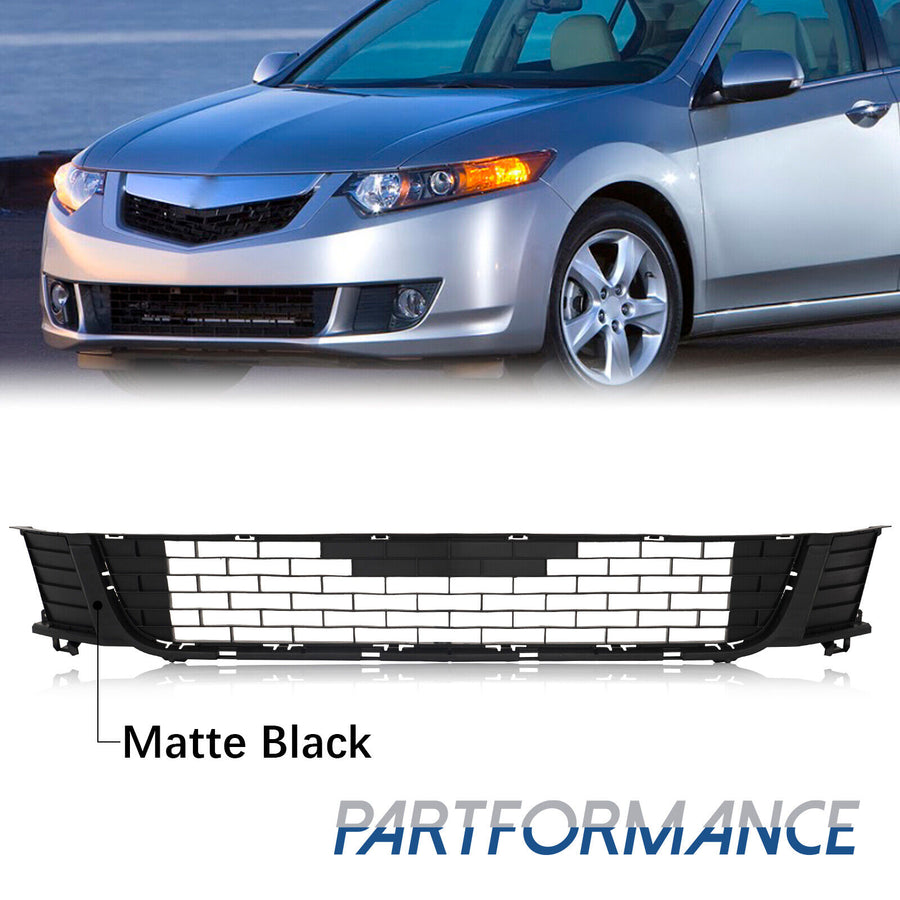 Front Bumper Lower Grille - For Acura TSX Sedan 2.4L 2009 2010 - Autunik.com, image size:900x900