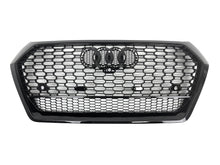For Audi Q5 SQ5 2018 2019 RSQ5 Front Honeycomb Mesh Grill + Fog Lamp Grilles