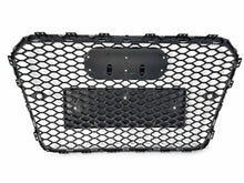 Honeycomb Front Bumper Grille for Audi A5 B8.5 S5 2013-2016 ( Chrome Frame + Black Honeycomb)