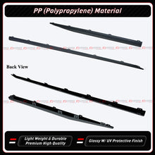 For 2023-2025 Honda Accord Yofer Black Side Skirt Extension - Meteorite Gray Trim