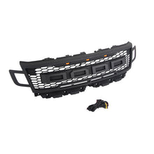 Front Honeycomb Bumper Grille W/Light Mesh Grill for Ford Expedition 2019-2022