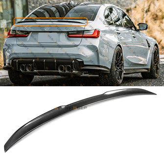 Carbon Fiber Rear Trunk Spoiler Wing For 2019-2025 BMW 3-Series G20 330i m340i G80 M3