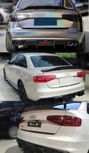 FOR 2013-2016 AUDI A4 B8.5 SEDAN HIGHKICK DUCKBILL RT CARBON FIBER TRUNK SPOILER