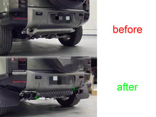 Rear Bumper Exhaust Guard Cover for Land Rover Defender 90 110 130 2020-2026