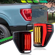 LED Clear Lens Lamps Tail Lights Assembly for Ford F-150 F150 Pickup 2021-2023