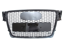 Honeycomb Black Front Grill For AUDI A4 B8 S4 2009-2011 2012 fg88