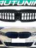 Black Front Kidney Grille For BMW G20 3-Series M340i 330i 2019 2020 2021 2022