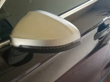 Matte Chrome Mirror Cover Caps Replace for AUDI A4 B9 S4 A5 S5 RS5 2017-2025 WITHOUT Assist Light