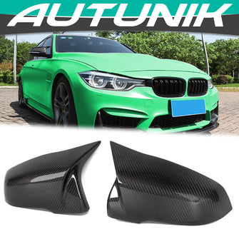 Dry Carbon Fiber Mirror Cover Caps Replace for BMW X1 F48 F49 Z4 G29 mc150