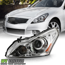 Left Side For 2010-2013 Infiniti G37 / 11-12 G25 4-Door Sedan HID/Xenon Projector Headlight - Driver