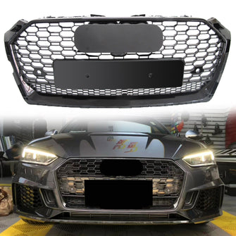 Honeycomb Front Grille for AUDI A5 B9 F5 S5 2017 2018 2019