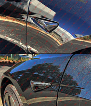 For 2023-2025 Tesla Model S HW 4.0 Full Carbon Fiber Side Camera Cover Cap Trim