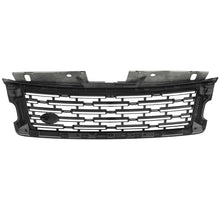 For 2018-2022 Range Rover Up To 2023 Gloss Black Front Upper Bumper Grille Grill