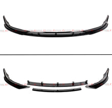 For 2017-2023 Tesla Model 3 Performance Style 4pc Gloss Black Front Bumper Lip Splitter