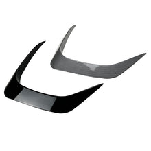 Gloss Black / Carbon Style Front Bumper Splitter Trim Canards for BMW X1 U11 M Sport 2023+