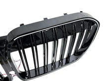 Gloss Black LED Front Kidney Grille Grill Light For 2020-2022 BMW 7-Series G11 G12 LCI Dual Slats