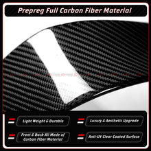 For 2023-2026 Toyota GR Corolla Full Carbon Fiber Rear Bumper Side Vent Trim Garnish