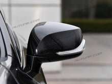 Gloss Black Mirror Cover Caps Replace for Infiniti Q50 Q60 2014-2024