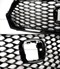 For 2023-2025 Honda Accord Front Bumper Grille Radiator Gloss Black