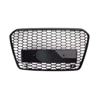For Audi A5 S5 B8.5 2013-2016 Front Bumper Grille Honeycomb Grill Gloss Black US
