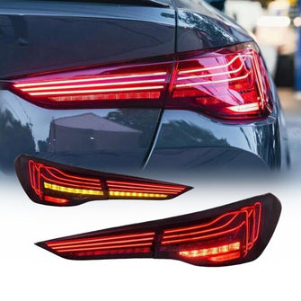 CLS Style LED Tail Lights For BMW 4-Series G22 G23 G26 M4 G82 G83 2021-2024