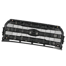 For 2015-2017 Ford F150 F-150 Front Upper Grille Grill W/O Camera Glossy Black