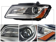 Left Driver LED DRL Projector Headlight For 13-17 Audi Q5 SQ5 HID/Xenon w/o AFS