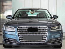 Chrome Front Bumper Mesh Grille for Audi A8 W12 2015-2018
