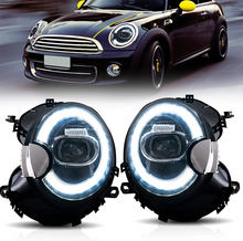 Sequential LED Headlights For 2007-2013 Mini Cooper R56 R57 R58 R59