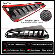 For 2023-2026 Toyota GR Corolla Full Carbon Fiber Fender Garnish Side Trim Cover