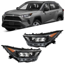 Pair Headlight Assembly For 2019-2022 Toyota RAV4 LE XLE