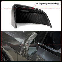 For 2025+ Tesla Model Y Juniper Add-on Full Carbon Fiber Side Mirror Cover Caps