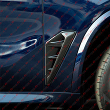 For 2020-2023 BMW F95 X5M Full Carbon Fiber Side Fender Vent Trim Overlay Garnish