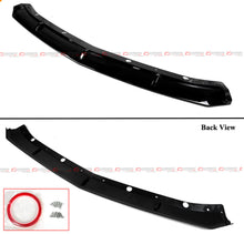 For 2020-2025 Cadillac CT4 V Style 3pc Gloss Black Front Bumper Lip Spoiler Splitter