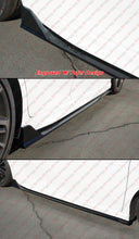 For 2025-2026 Toyota Camry Gloss Black Winglet Side Skirt Extension