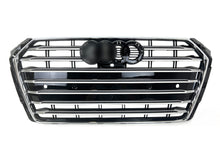 Chrome Front Bumper Grille Radiator S4 Style for Audi A4 B9 S4 2017-2019