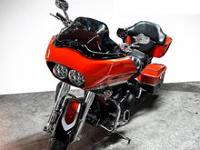 5.75" Dual LED Projector Headlight Black+Chrome Fit Harley Road Glide FLTR 1998-2013