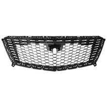 Silver Front Bumper Upper Grille Grill For Cadillac XT5 2016-2024 No Camera