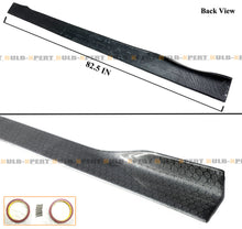 For 2014-2024 Infiniti Q50 Honeycomb Carbon Fiber Side Skirt Extension