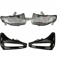 LED Bumper Fog Lights Turn Signal DRL Lamp W/wiring For 2017-2019 Toyota Corolla