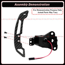 For Lexus RX UX LS RZ Toyota Camry Corolla Carbon Fiber Magnetic Paddle Shifter