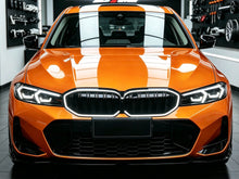 LED Illuminated Front Kidney Grille Dual Slat Gloss Black For BMW 3 Series G20 330i M340i 2023-2026