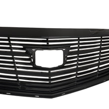 For 2015-2019 Cadillac ATS Front Grille Upper Bumper Grill Gloss Black