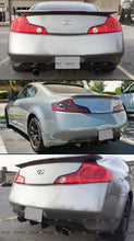 Black Shark Fin Rear Bumper Diffuser Kit For 2003-2007 Infiniti G35 Coupe