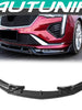 Carbon Fiber Look Front Bumper Lip Splitter for Cadillac CT5 2020-2023